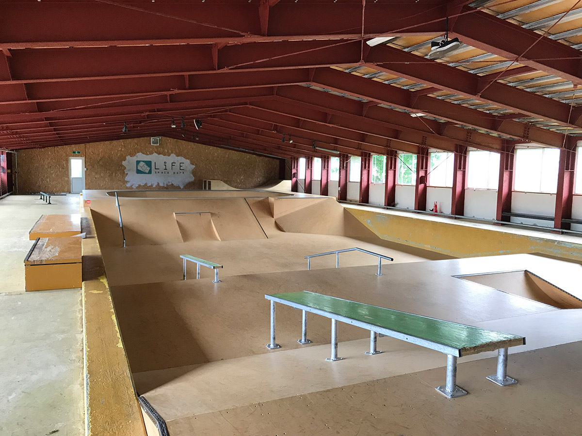 美幌のスケートボードパーク