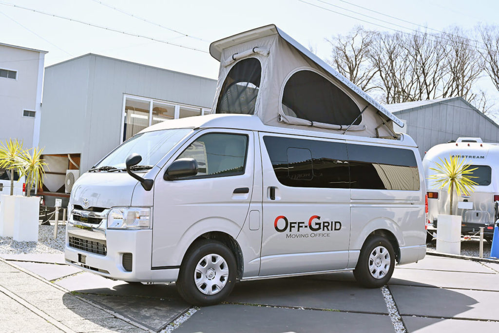 新たな働き方 を推進する ケイワークス のオフィスカー キャンピングカースタイル