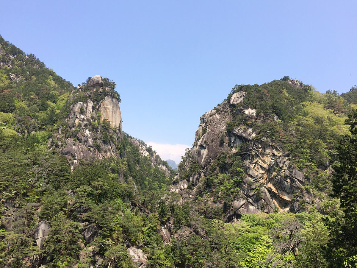 観光スポットの昇仙峡
