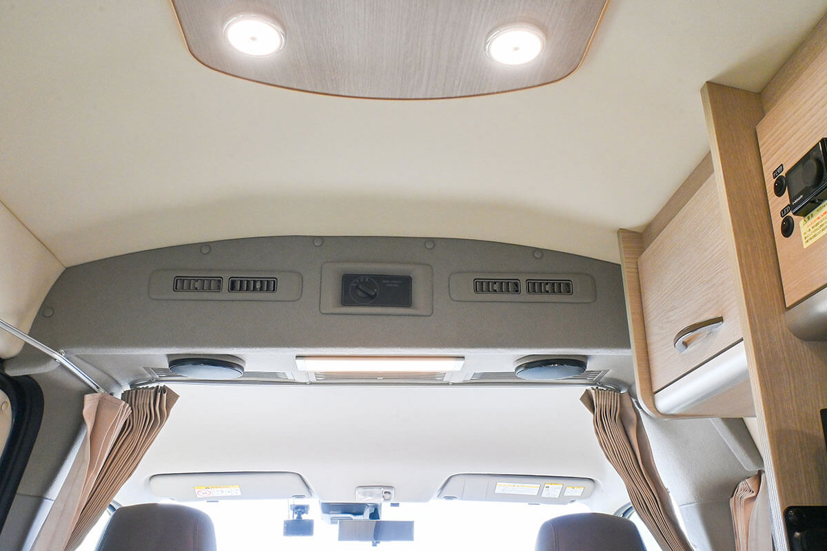 ブリランテのフロント上部