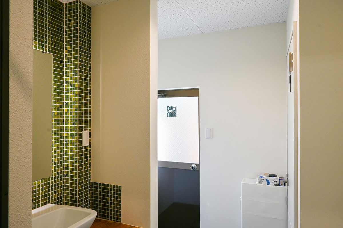 レクビィエストのショールームのトイレ