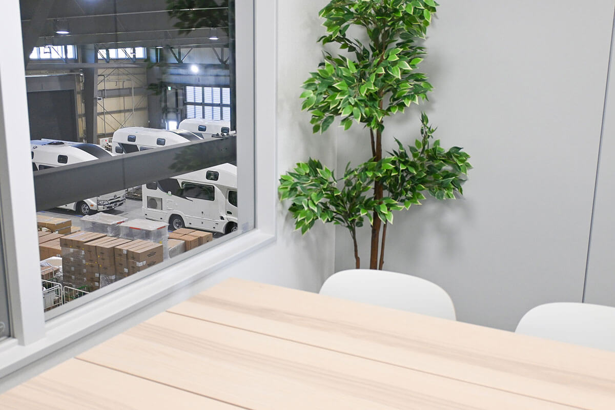 レクビィの工場