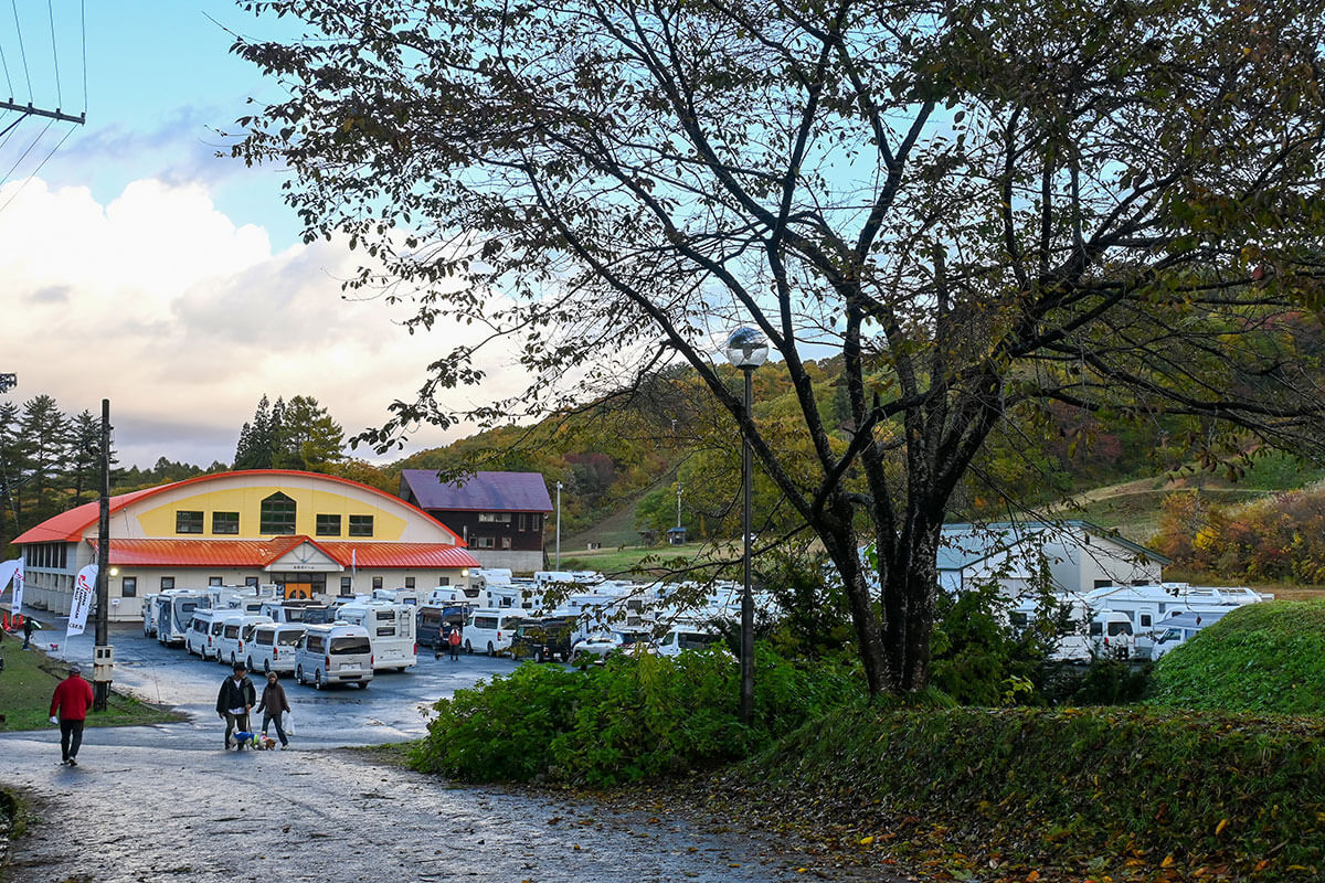 ゴールイベントには143台・262名が参加