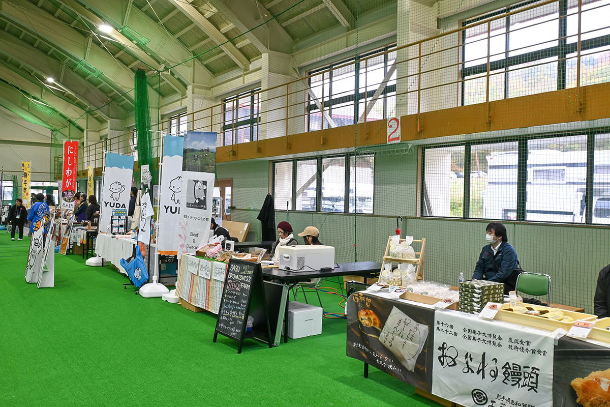 地元企業の出展