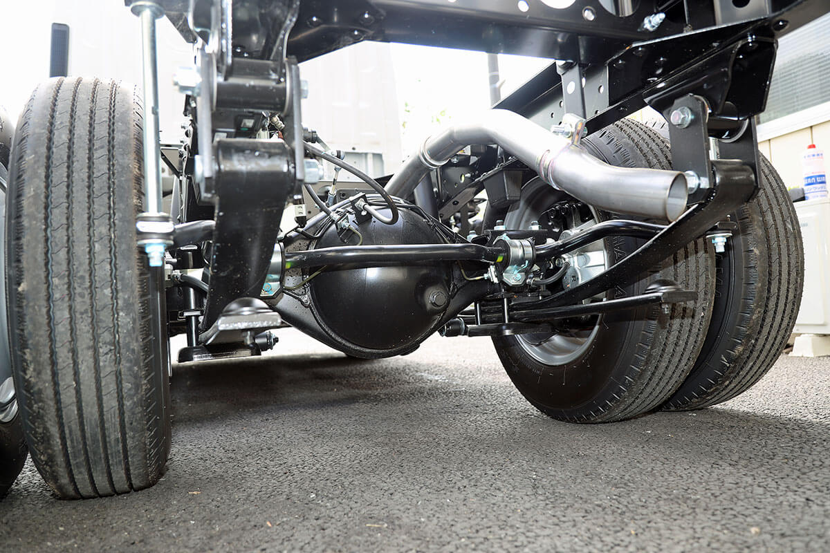 ビーカムの専用サスペンション