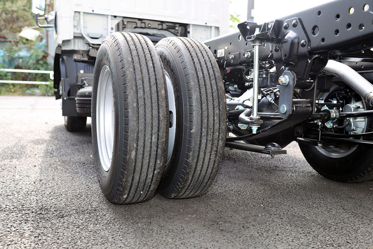 ビーカムの4輪ディスクブレーキ