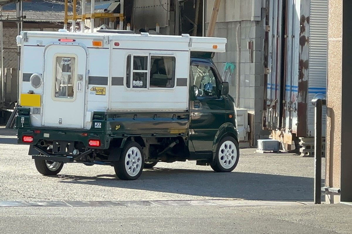 代車の軽キャン