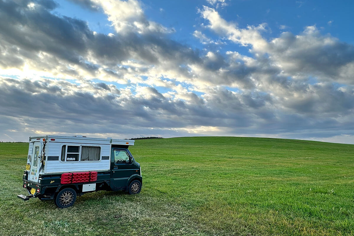 小さいキャンピングカー