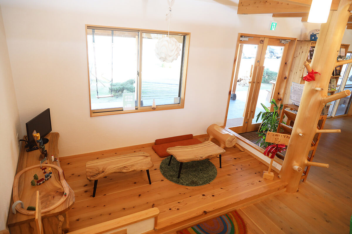 キャンピングカーガーデンのキッズスペース