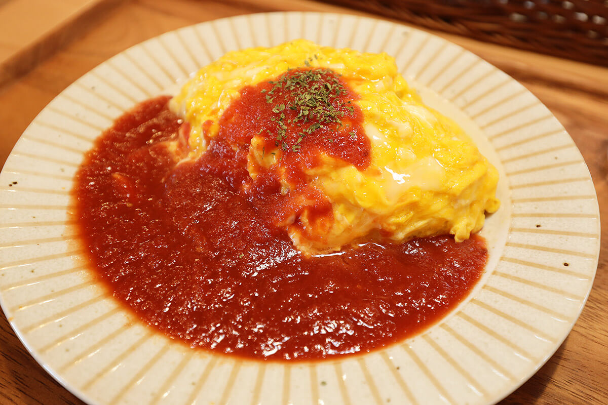 カフェ ヒノキのオムライス