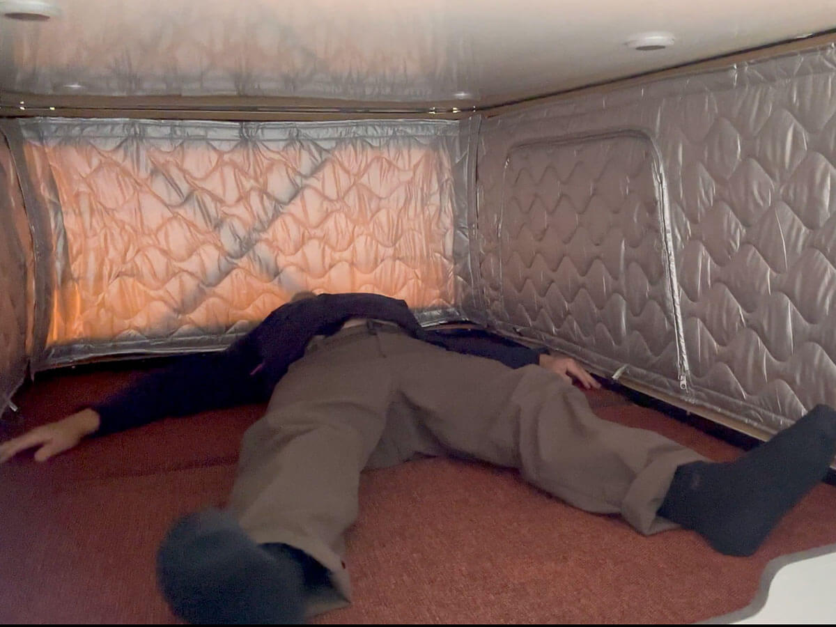 Flyerのバンクベッド並みに広いポップアップ