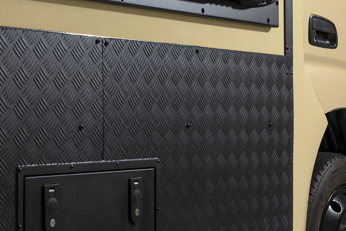 カタナの縞鋼板