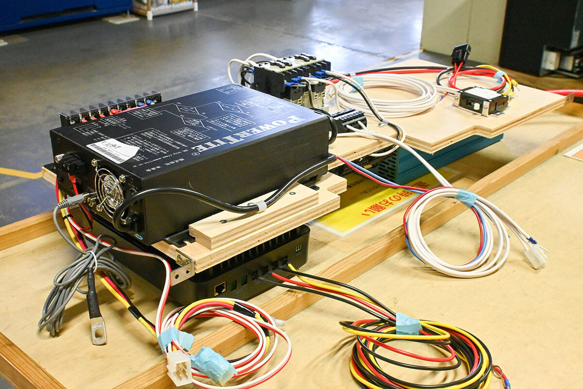 電装品などの配線