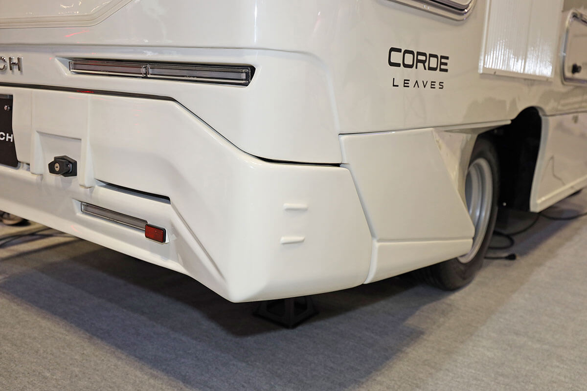 コルドリーブスのリアバンパー