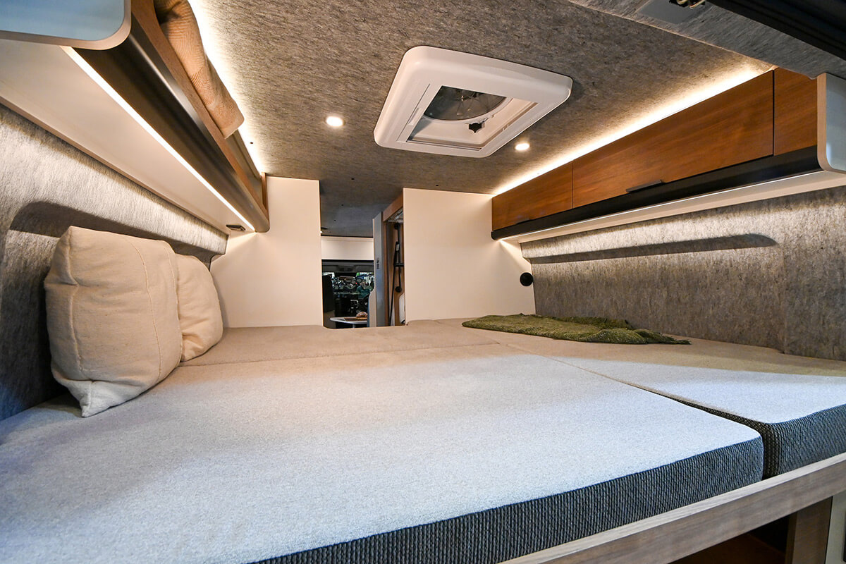 ダヴィンチのリア側ベッドルーム