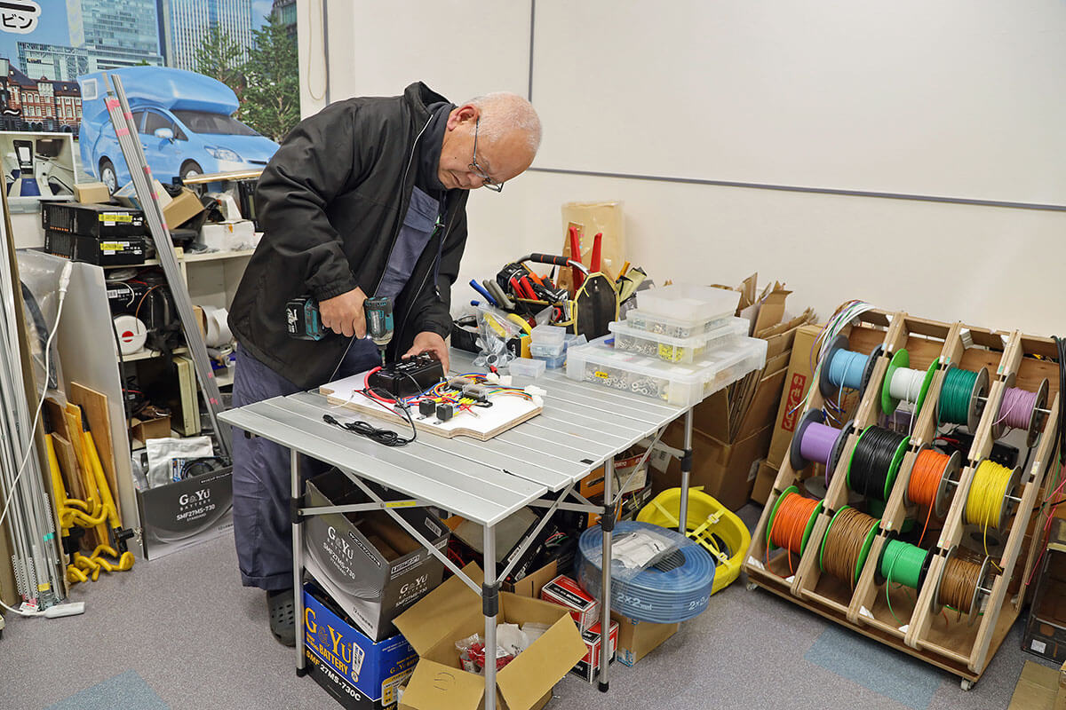 かーいんてりあ高橋 関東店の店内作業スペース