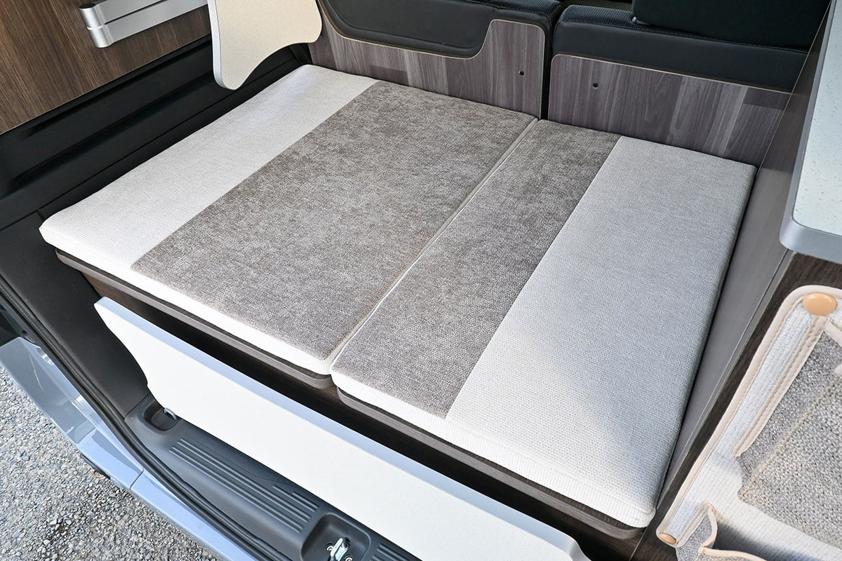 ピッコロスマイルのリア側マット