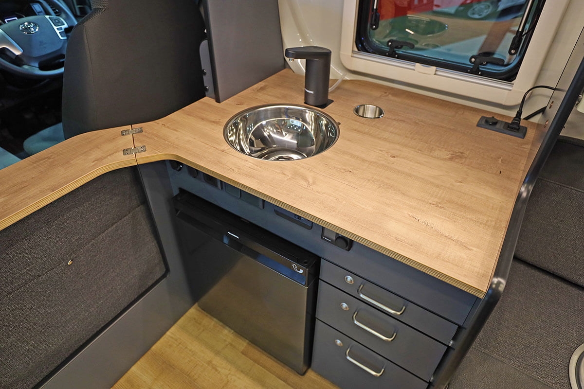 リコルソ7の丸形シンク