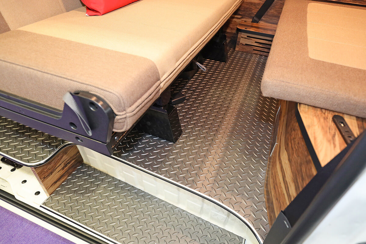 ランプのクッションフロア