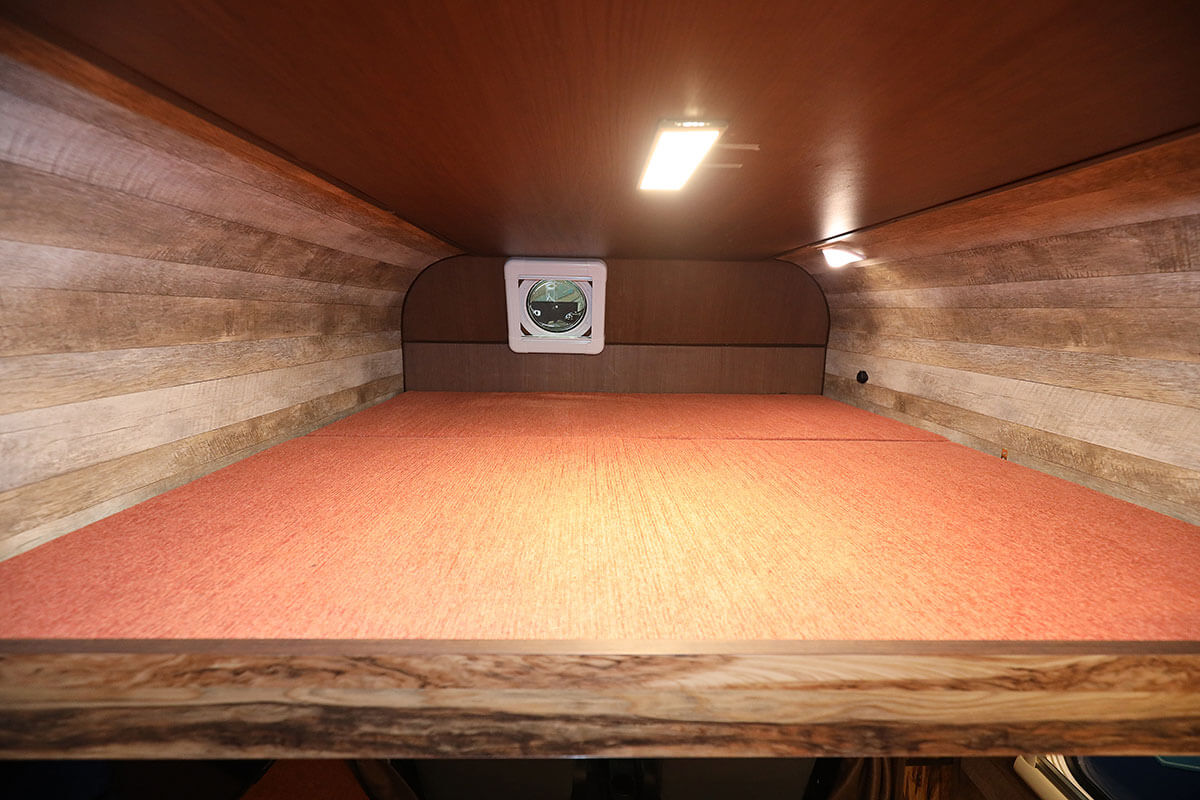 レジストロアウルのバンクベッド