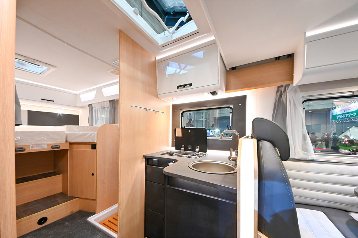 サンライトの「T68 アドベンチャーエディション」のインテリア