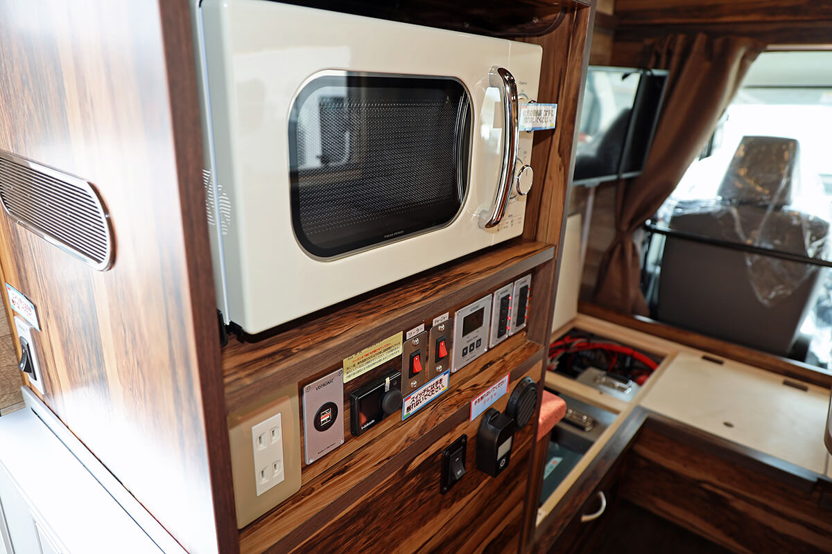 電子レンジや電気ポットなど